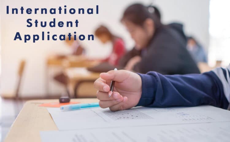 International Student Application